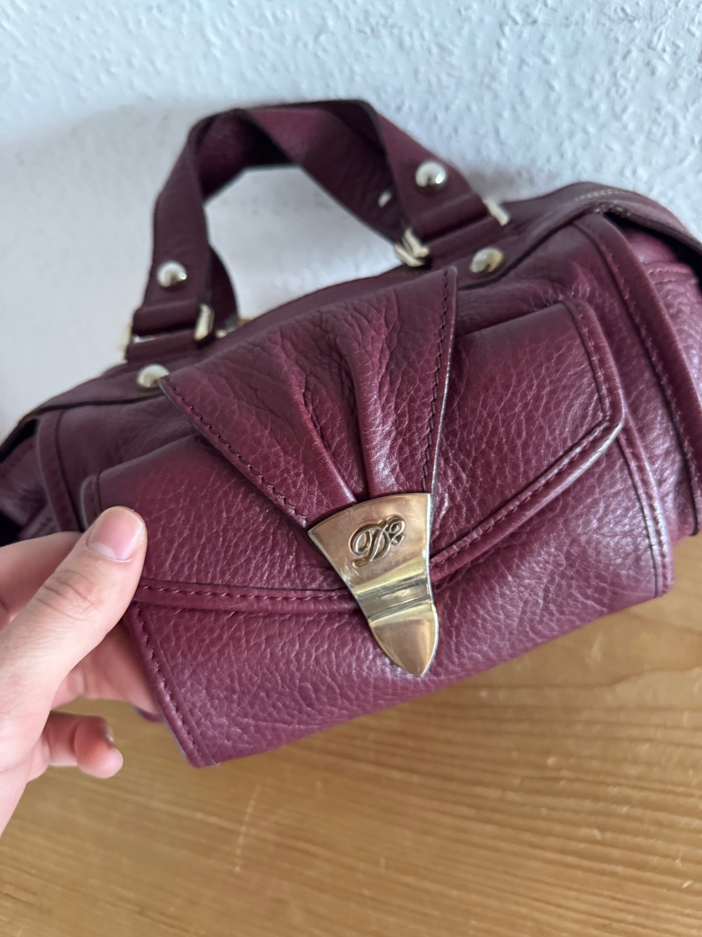 Dsquared2 FW11 Leather Multi Pocket Bag