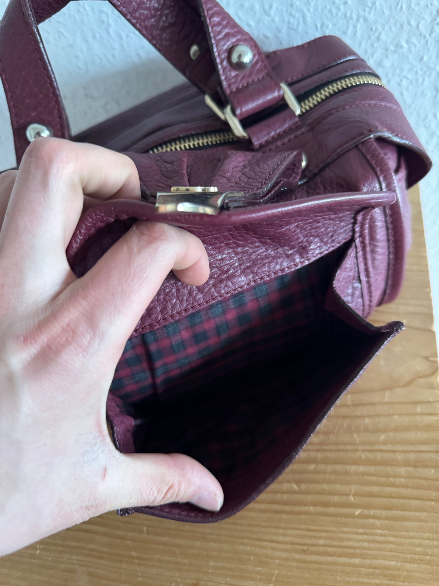 Dsquared2 FW11 Leather Multi Pocket Bag