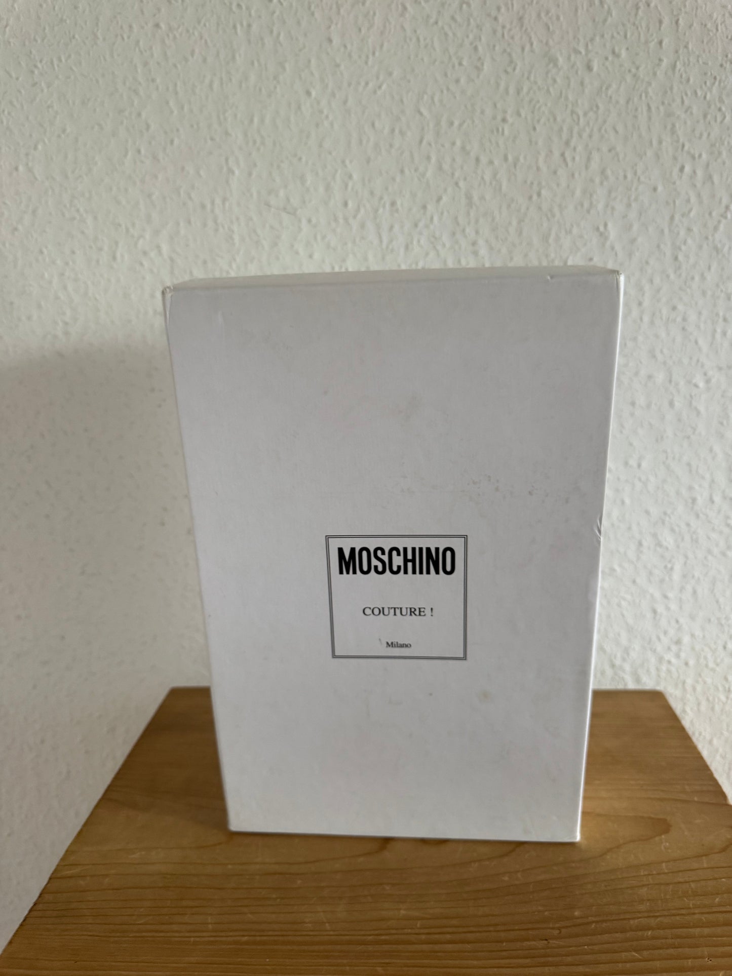 Moschino Eye Faux Fur Slippers